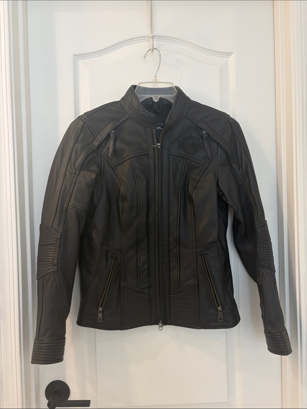 Harley-Davidson Women's Black Leather Riding Jacket